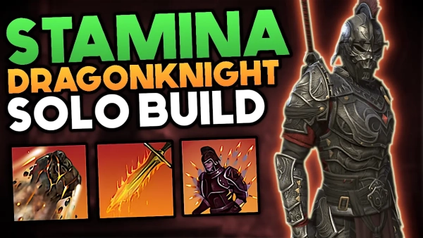 Stamina Dragonknight Solo Build and Guide