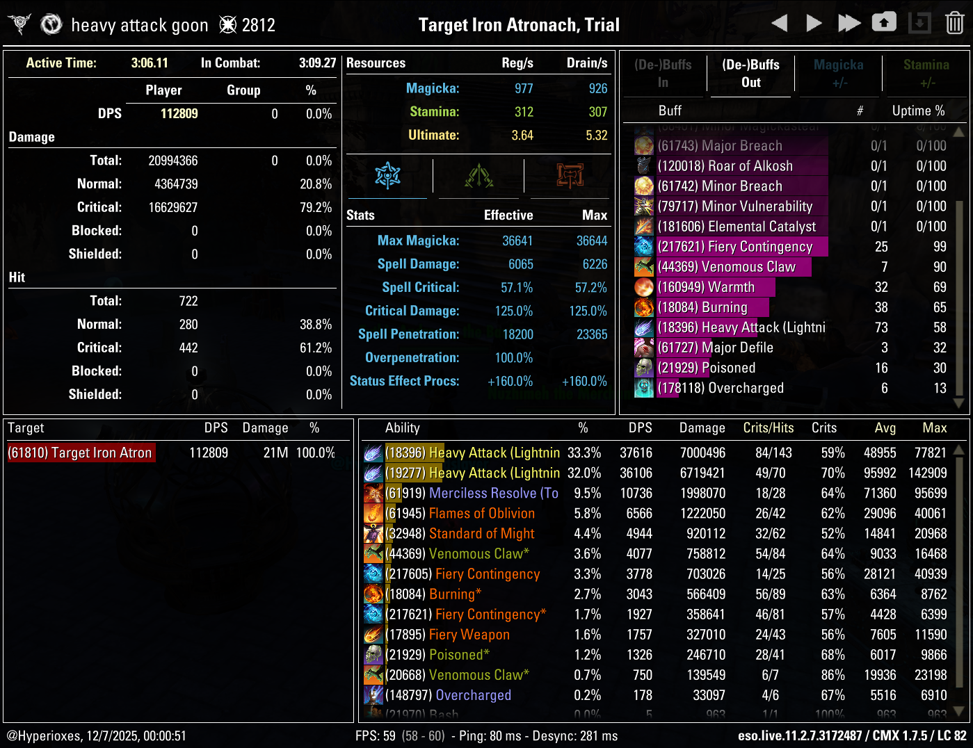 CMX Parse - Noble Duelist
