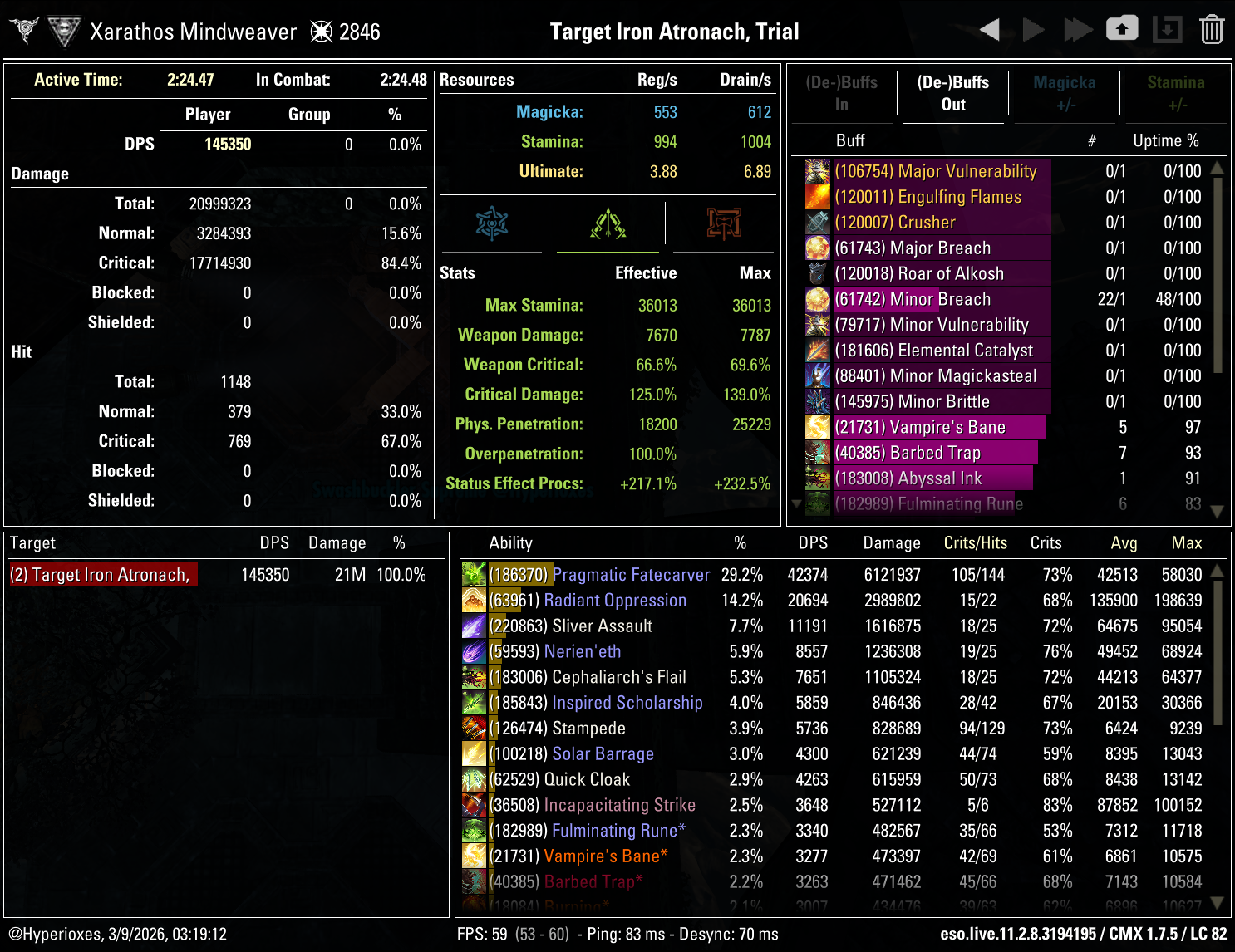 CMX Parse - Assassination