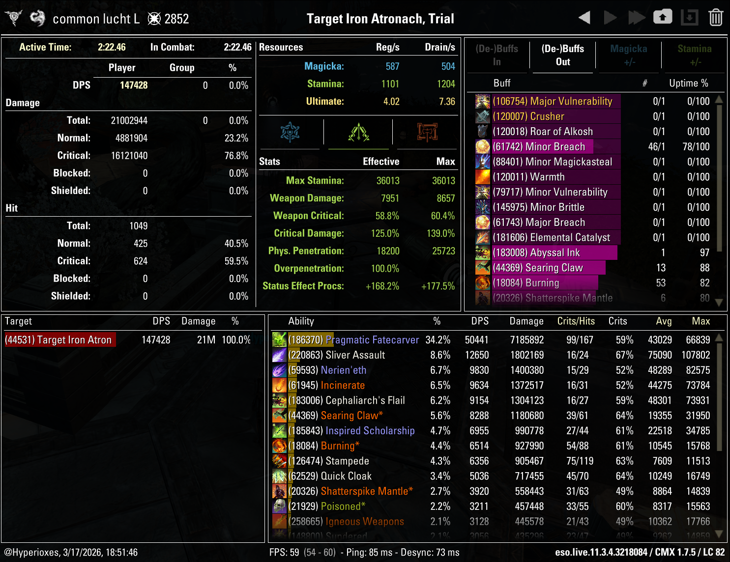 CMX Parse - Dragonknight