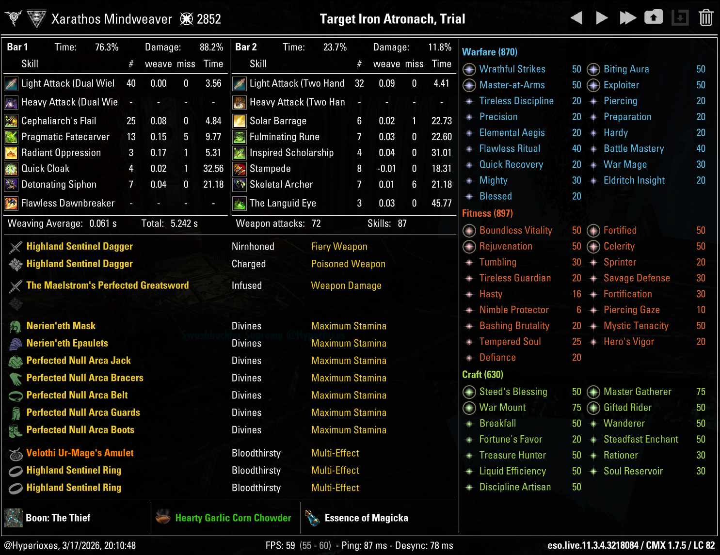 CMX Setup - Grave Lord
