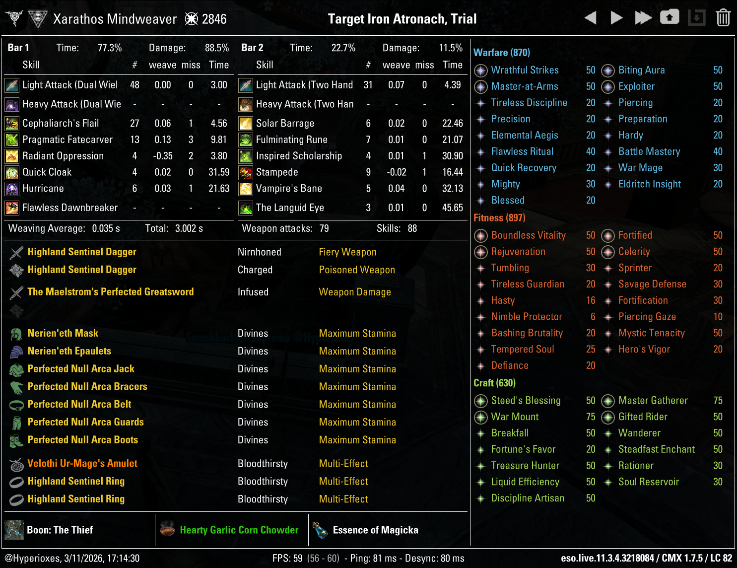 CMX Setup - Storm Calling