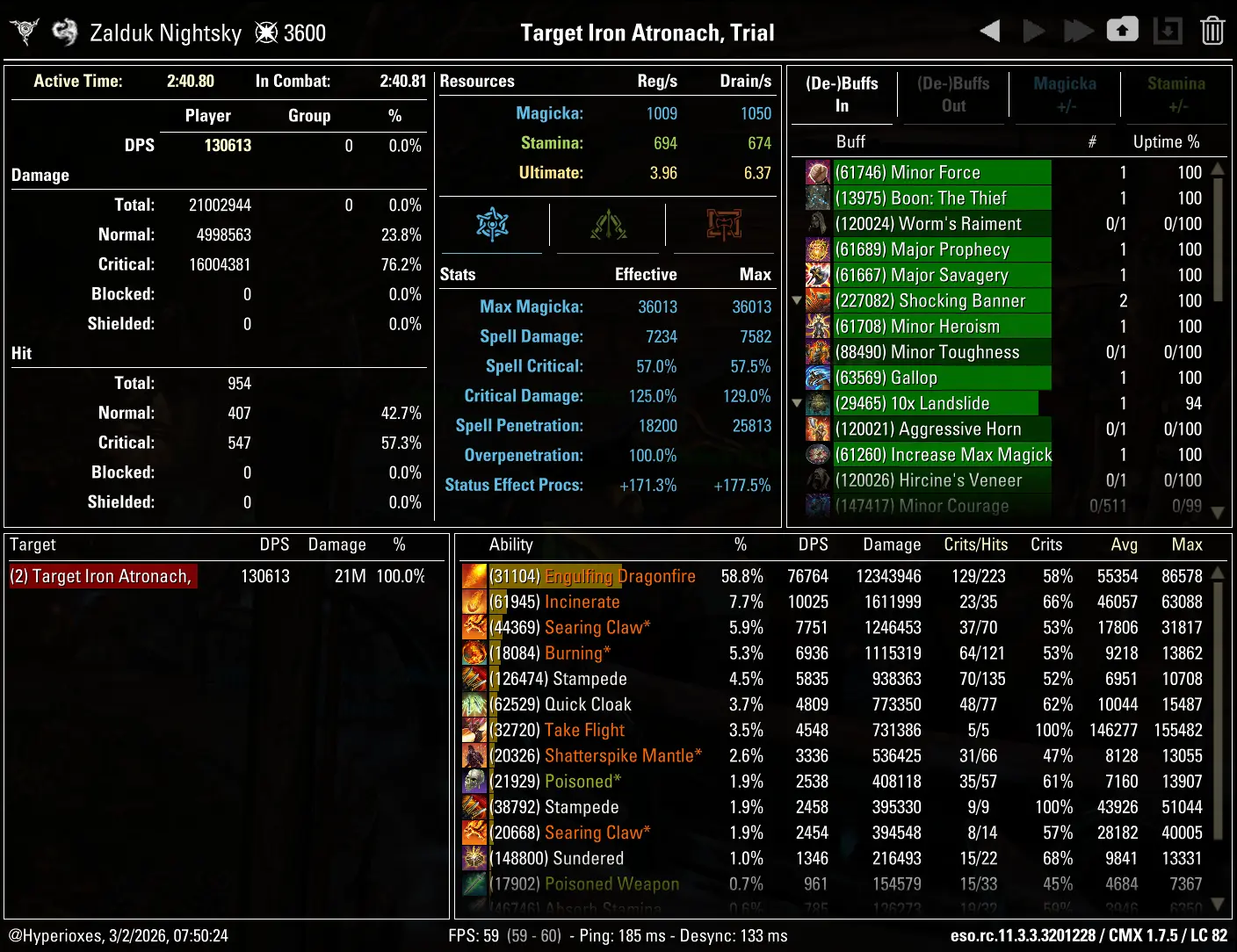 CMX Parse - Tide-Born