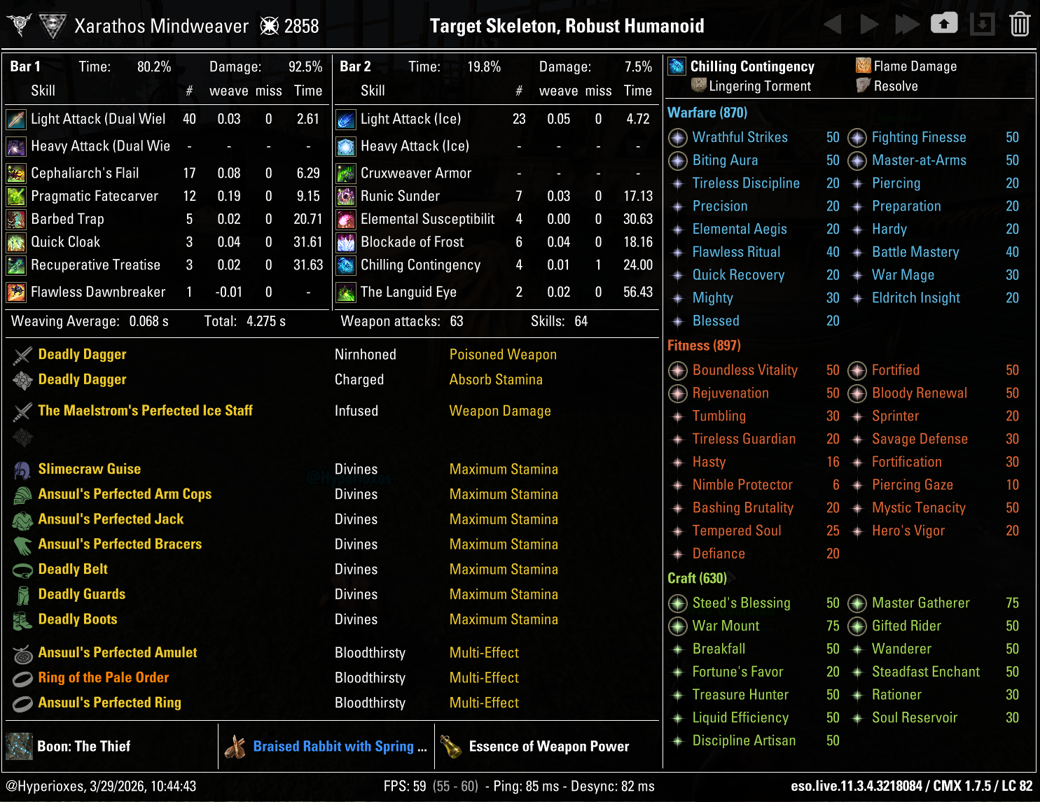 Arcanist Solo CMX Setup - Regular Setup - ESO