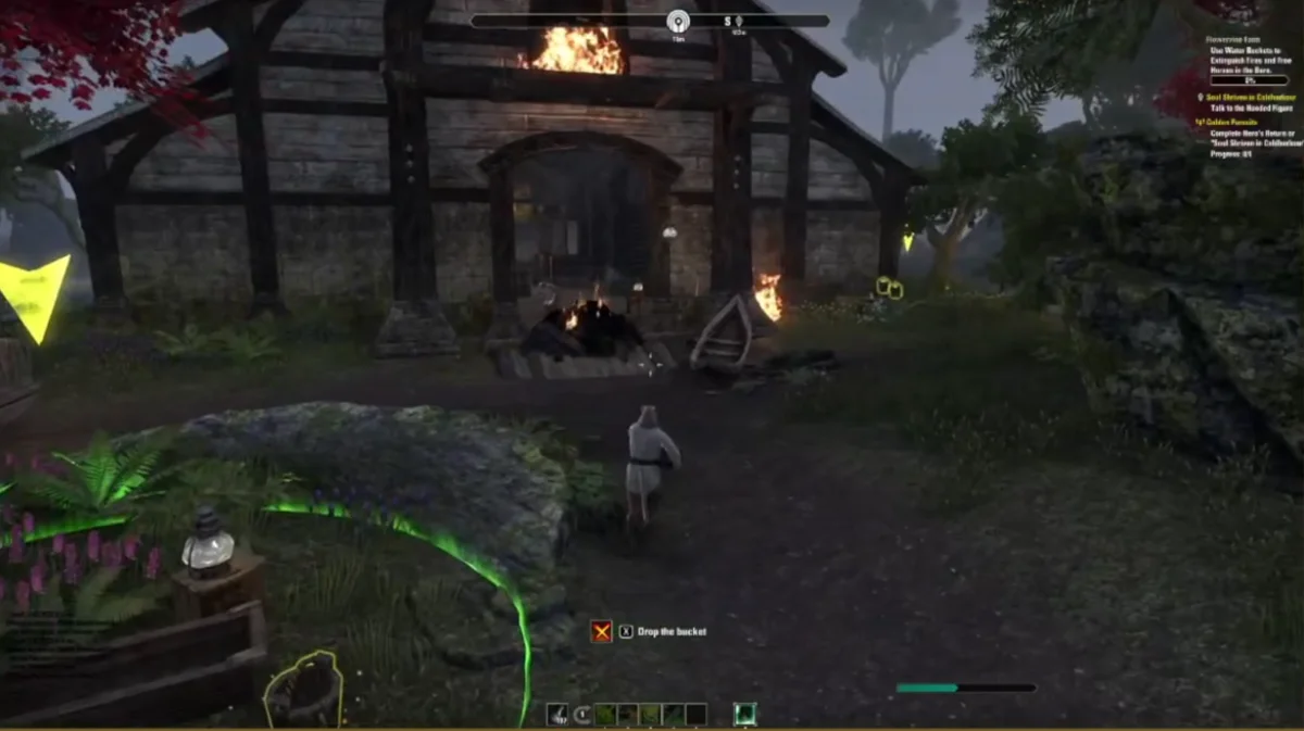 Dynamic Encounter - farm on fire