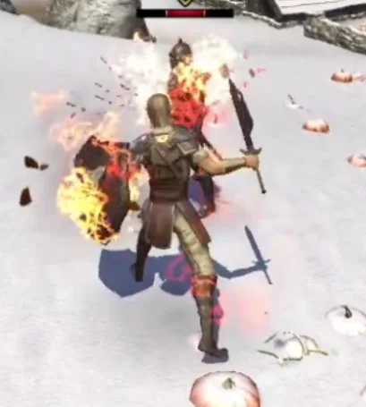 Power Bash Molten Might in action