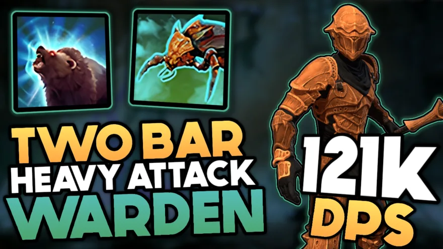 Heavy Attack Warden DPS