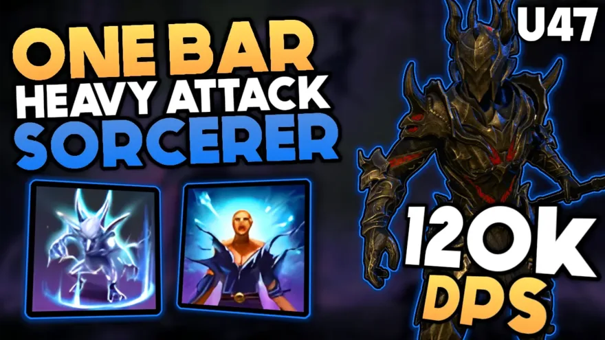 One Bar Heavy Attack Sorcerer