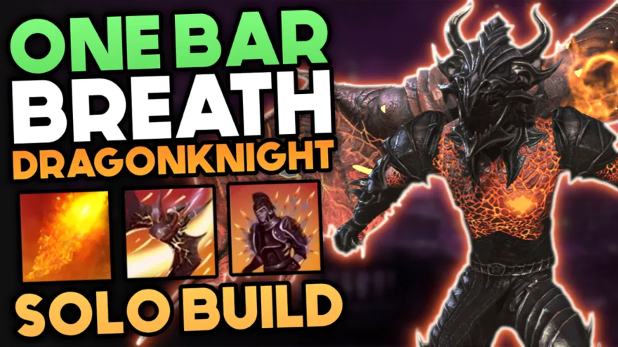 One Bar Breath Dragonknight Solo