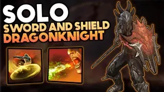 One Handed And Shield Stamina Dragonknight Solo