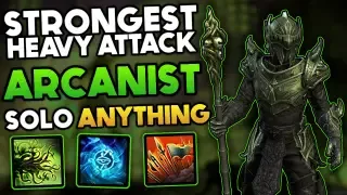 Heavy Attack Arcanist Solo