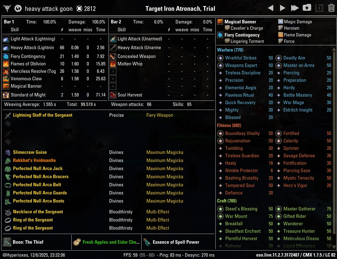 CMX Setup - Null Arcanist