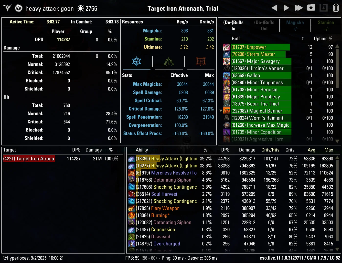 CMX Parse - Storm Master