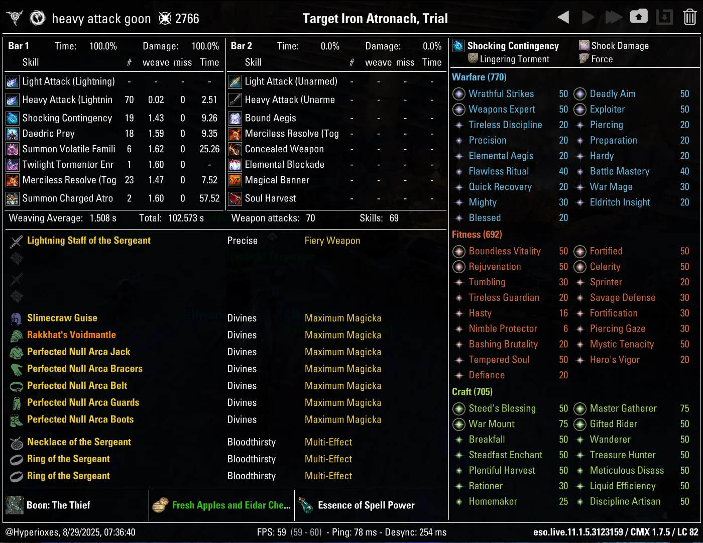 CMX Setup - Null Arca