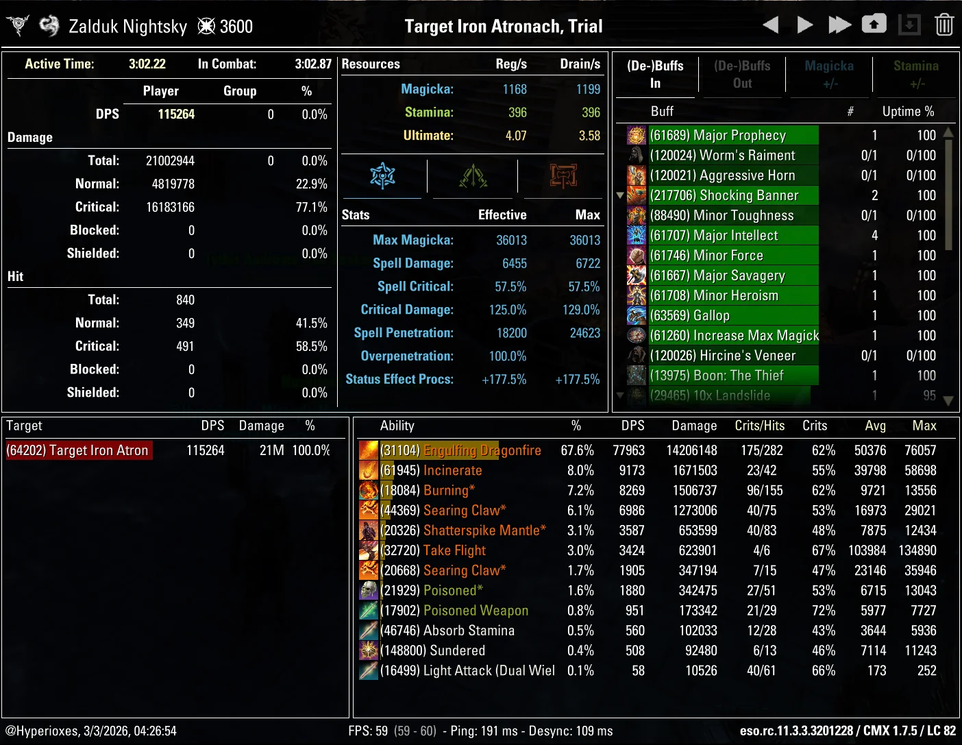CMX Parse - Tide-Born