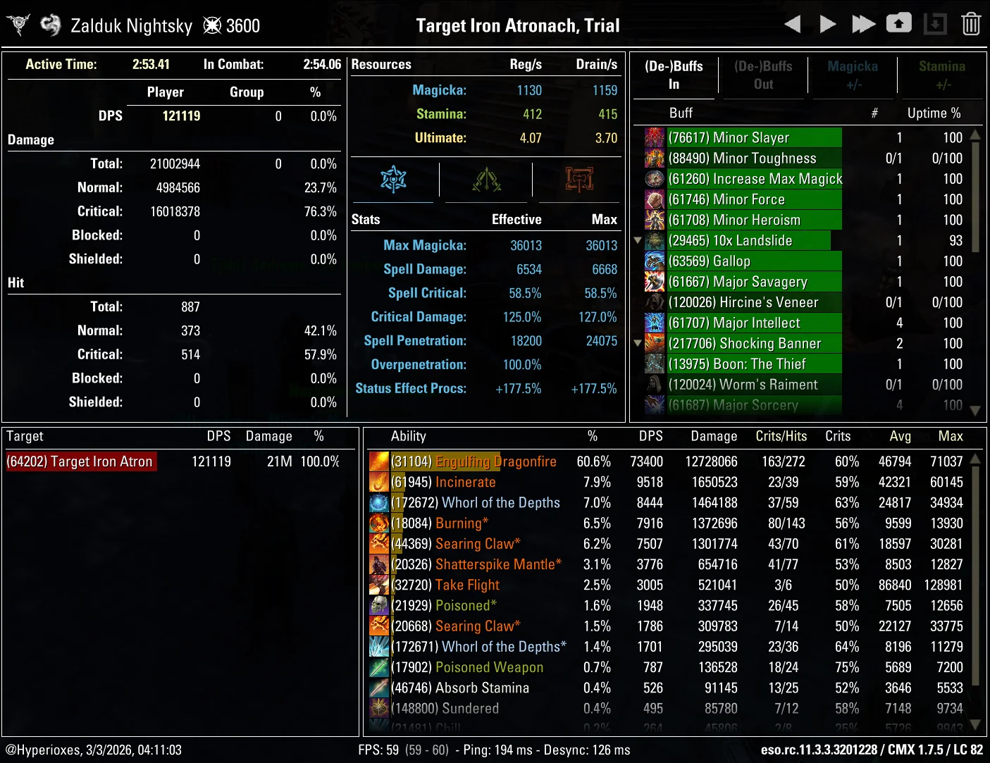 CMX Parse - Whorl of the Depths