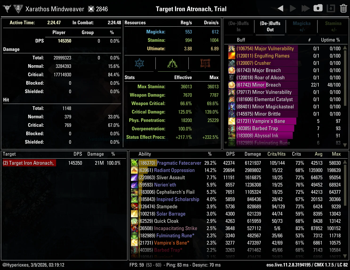 CMX Parse - Assassination