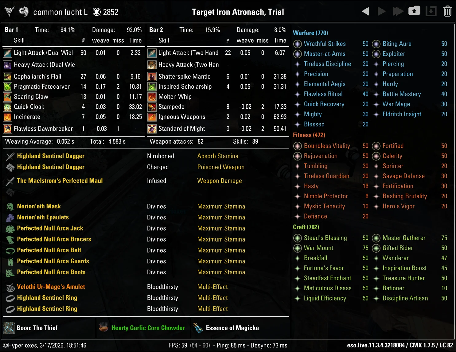 CMX Setup - Dragonknight