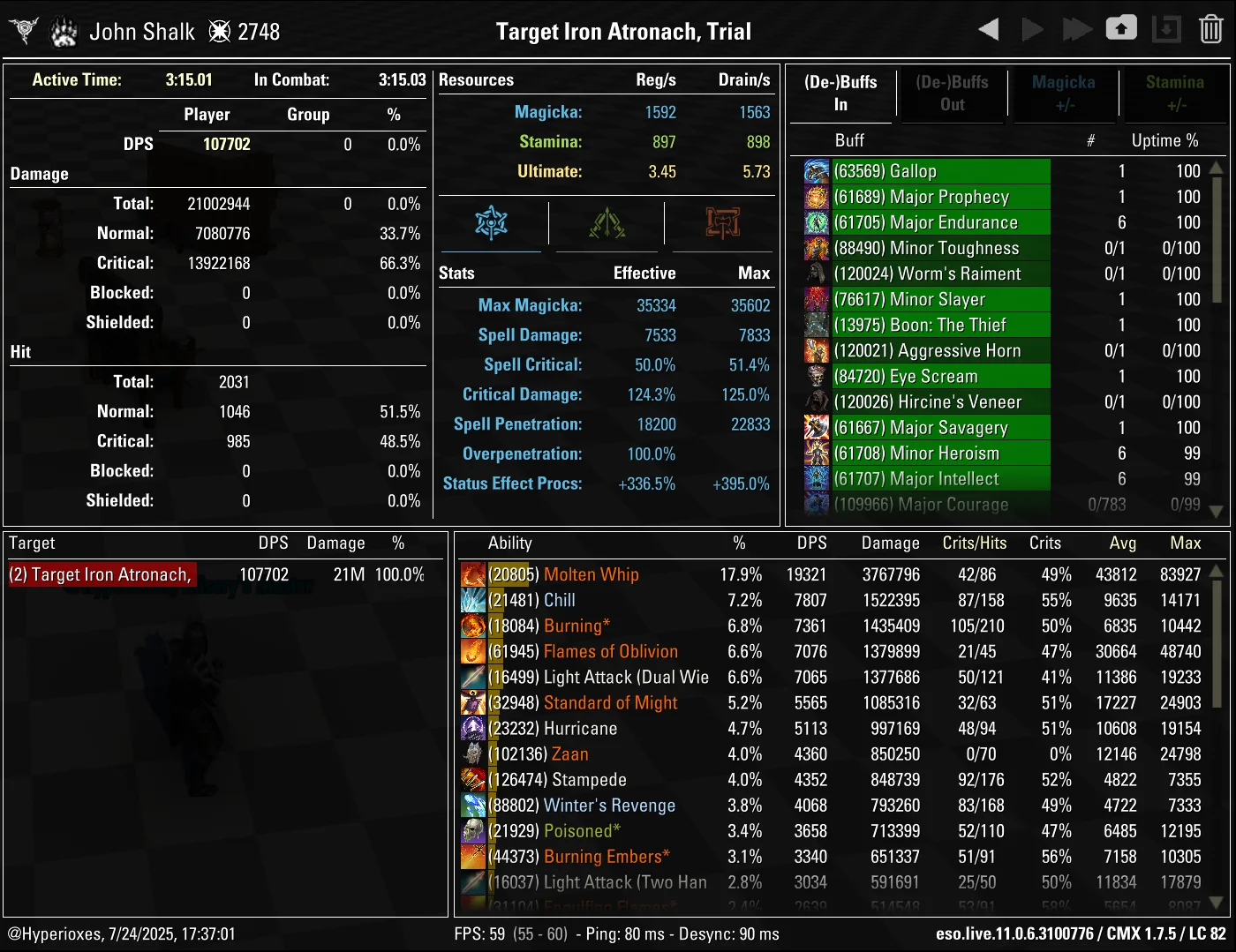 CMX Screenshot