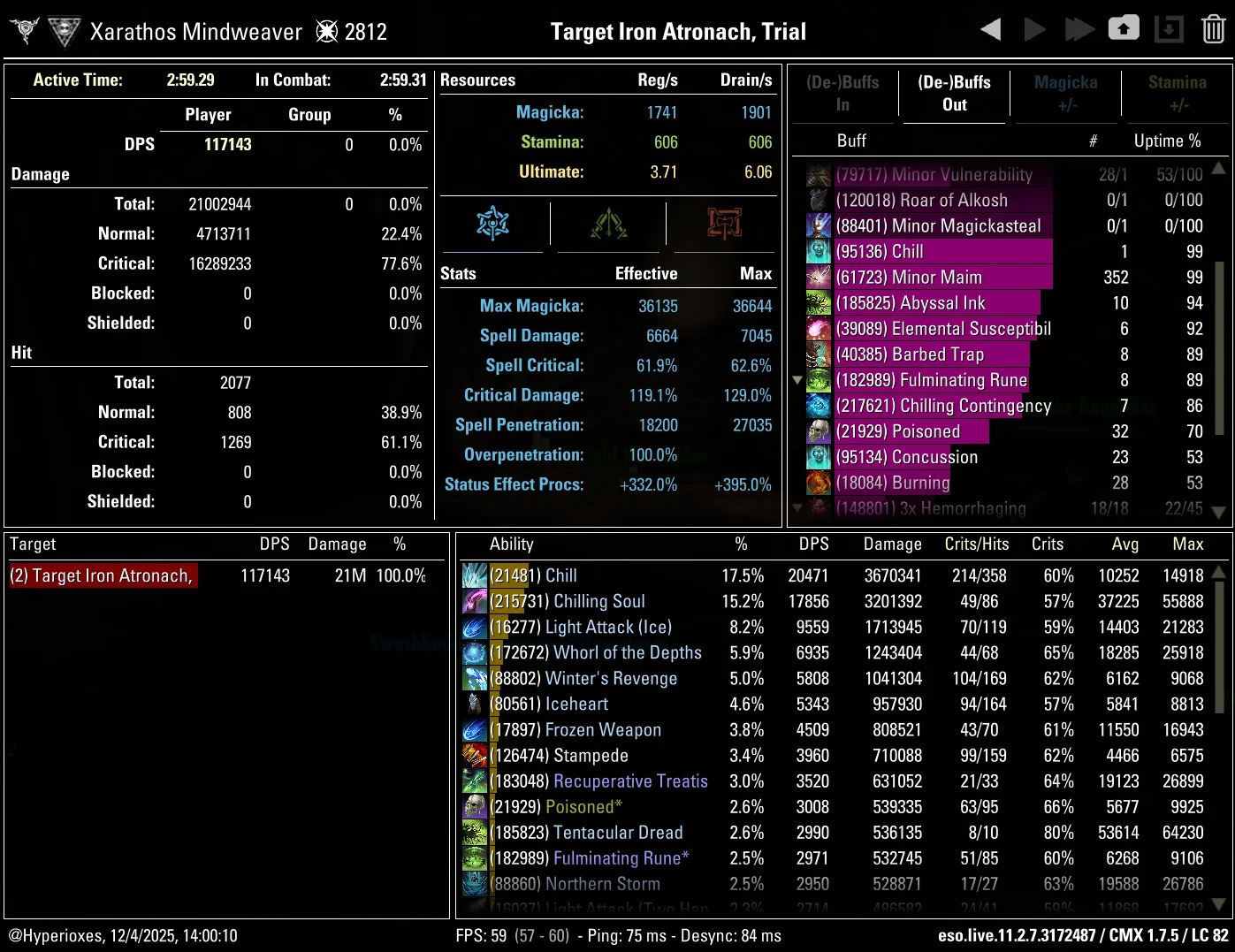 CMX Parse - Ice Staff