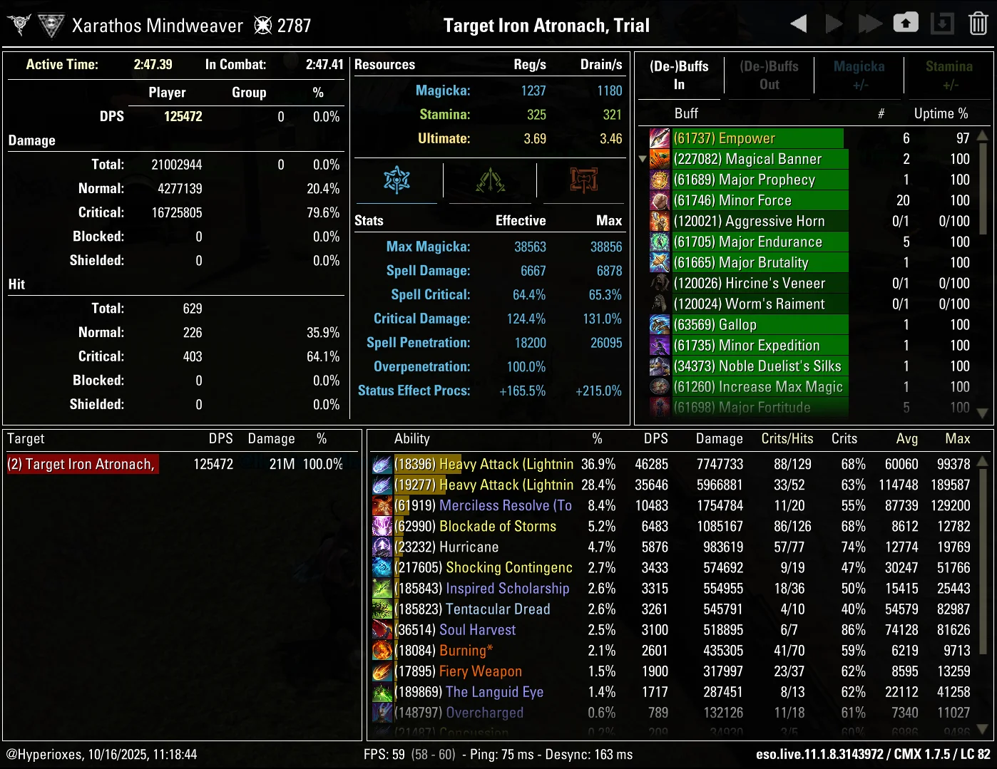CMX Parse - Noble Duelist