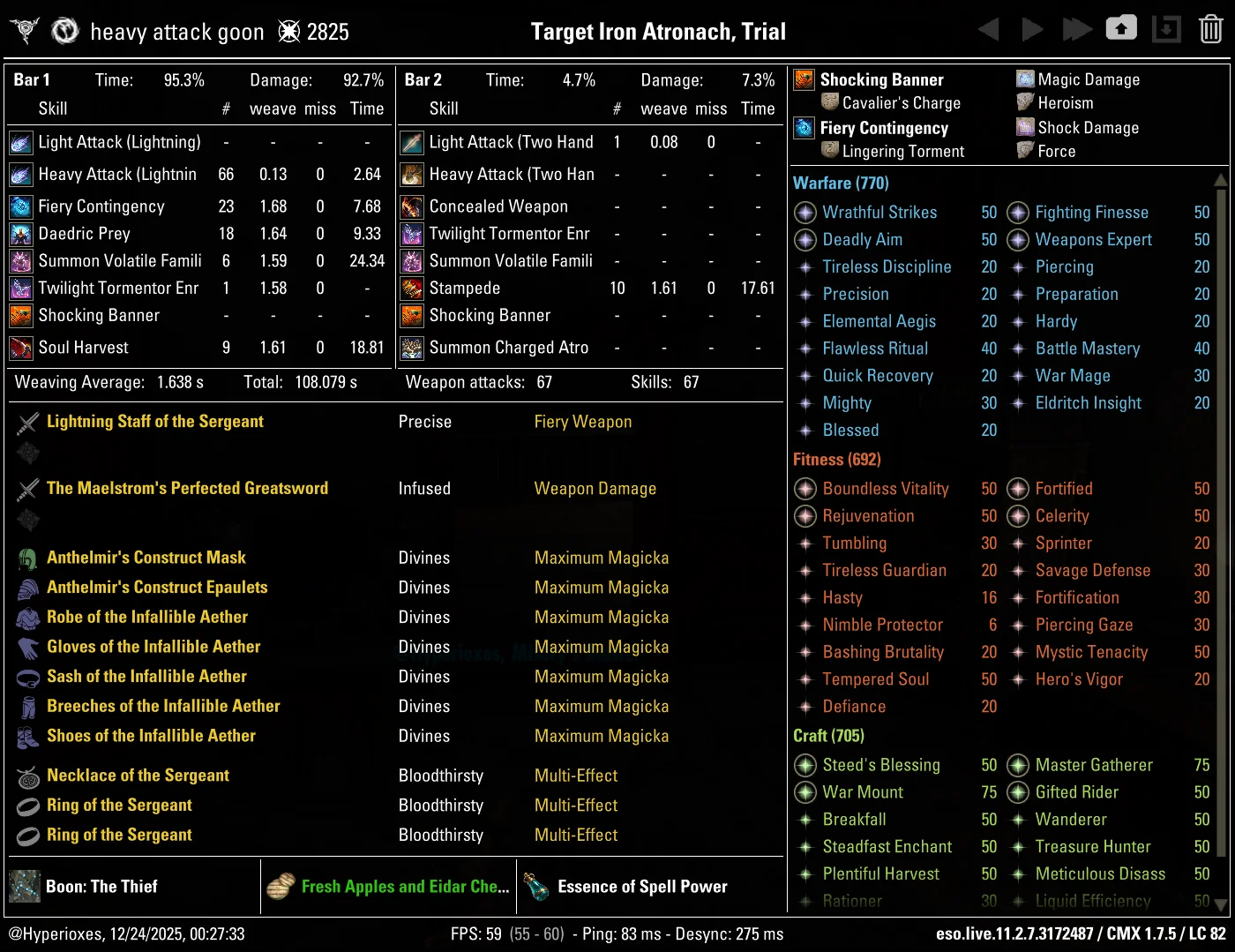 CMX Setup - Anthelmir's Construct