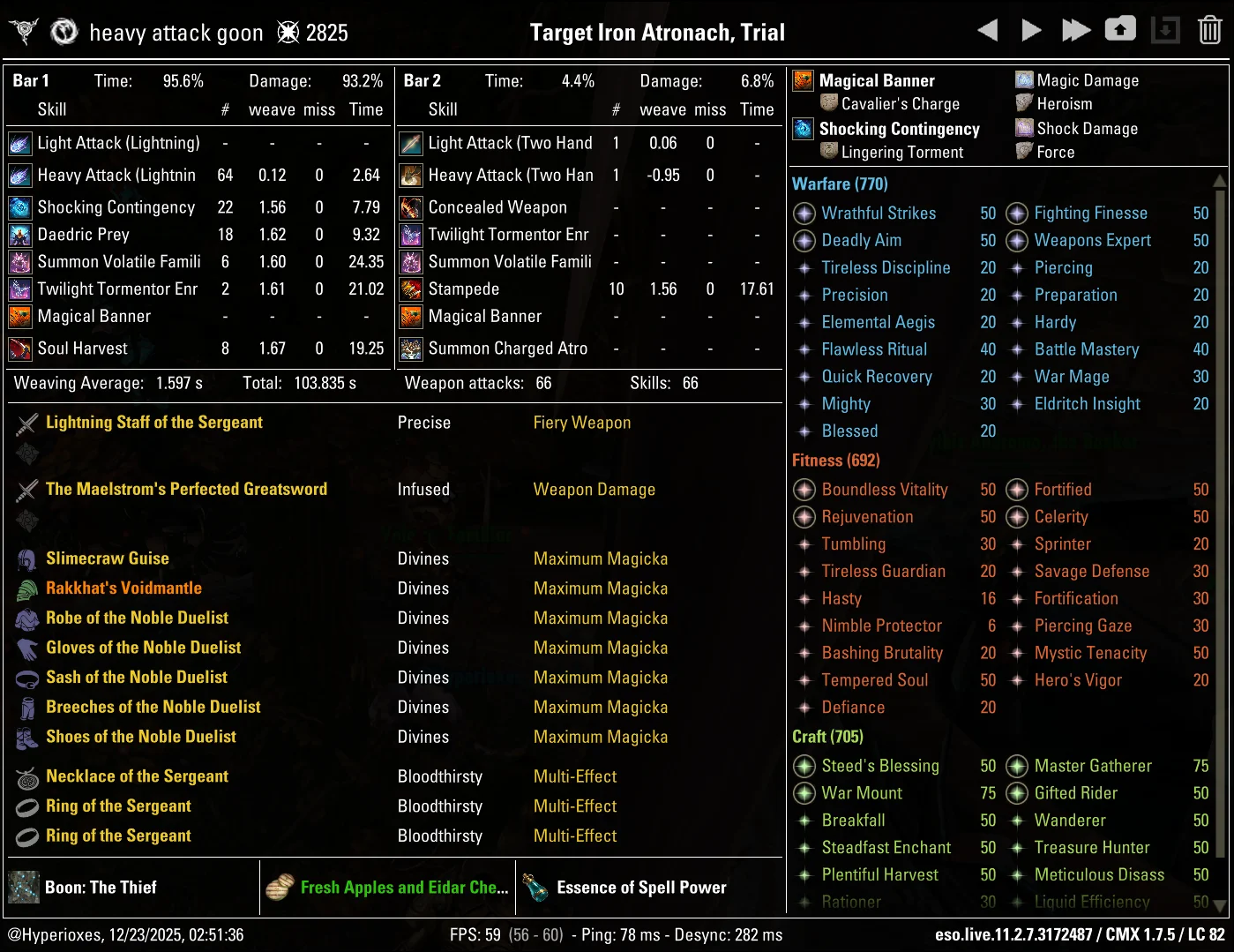CMX Setup - Noble Duelist