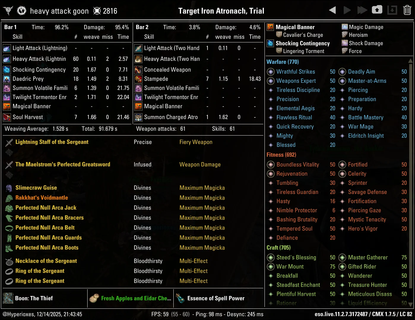 CMX Setup - Null Arca