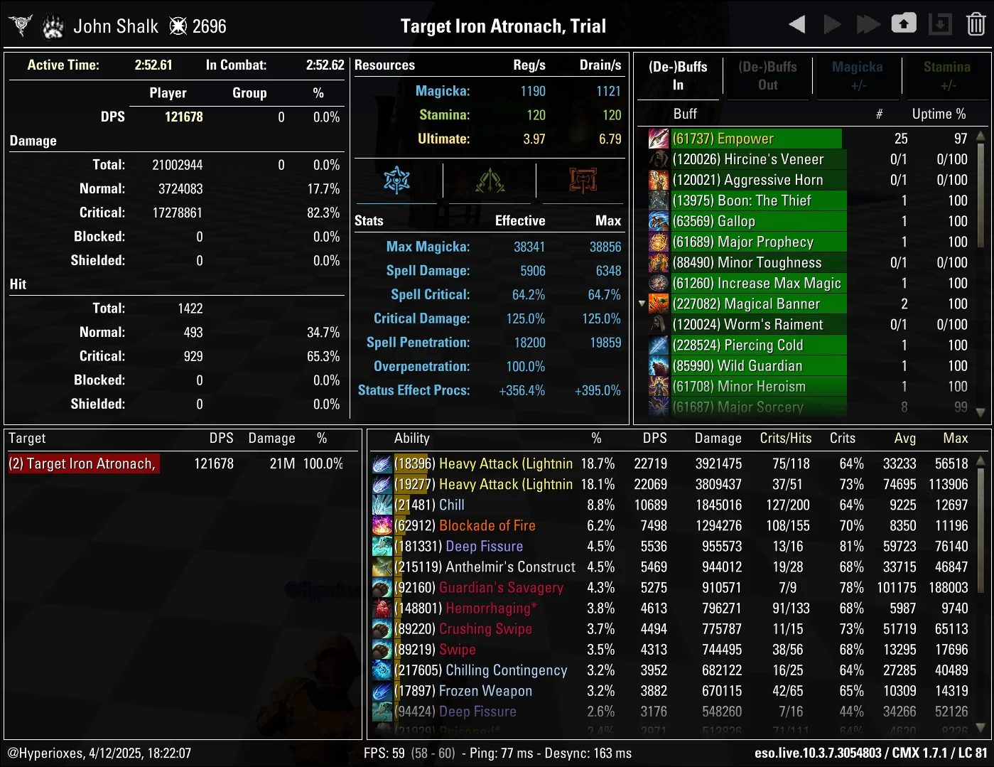 CMX Screenshot