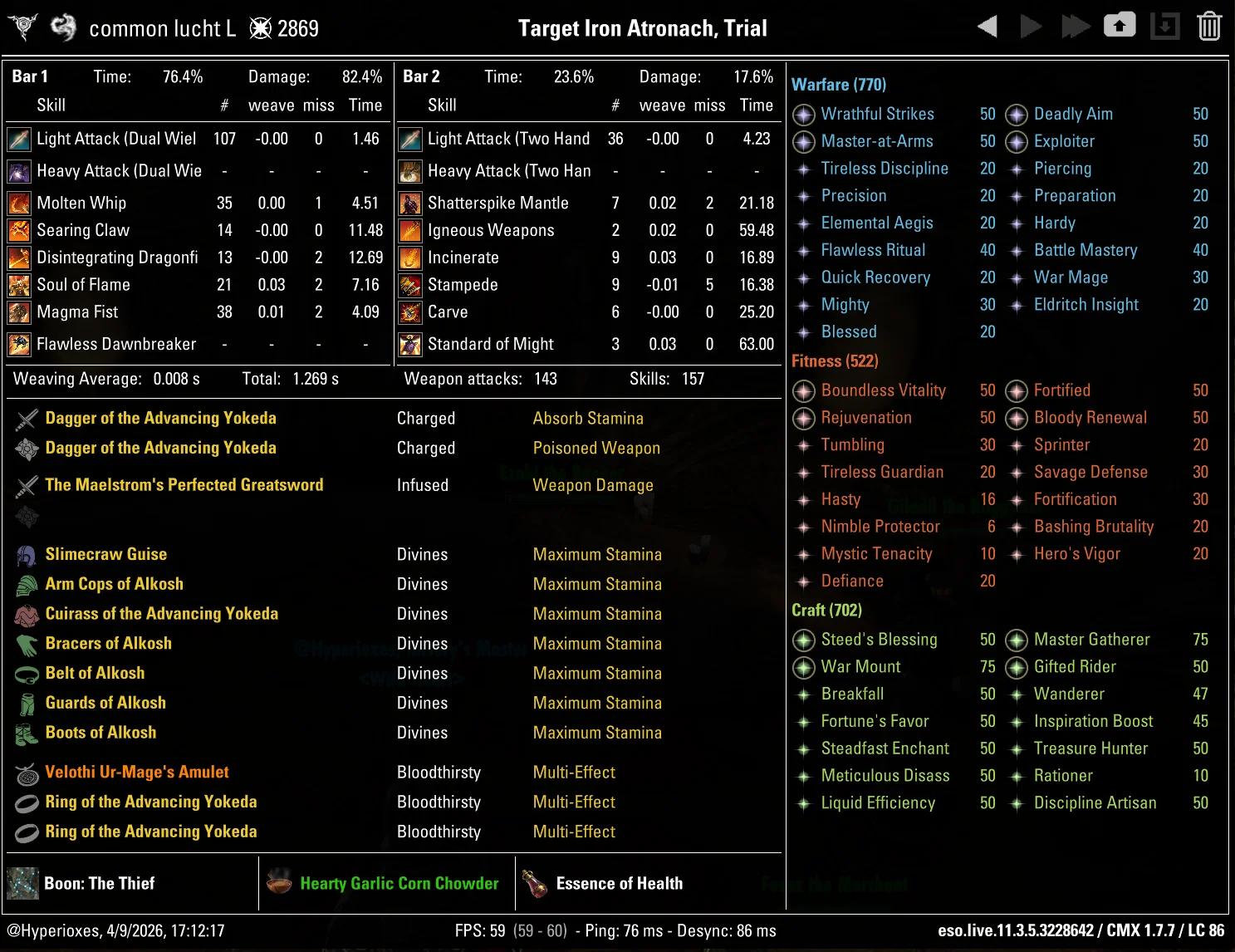 CMX Setup - Base Alkosh