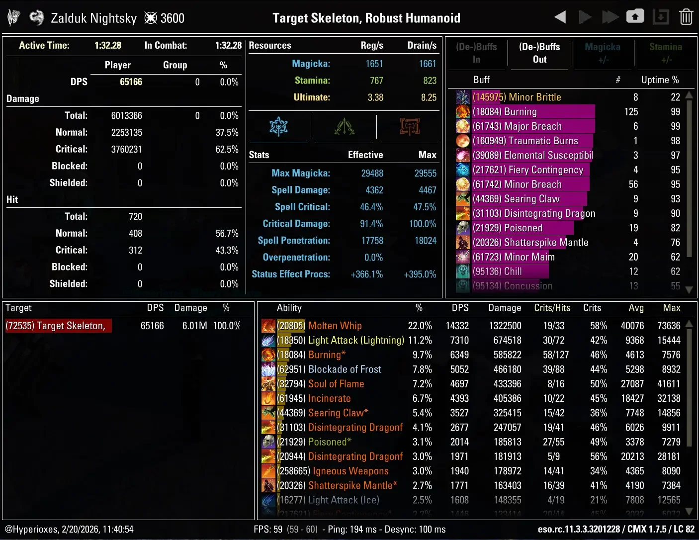 CMX Parse - Lightning Staff