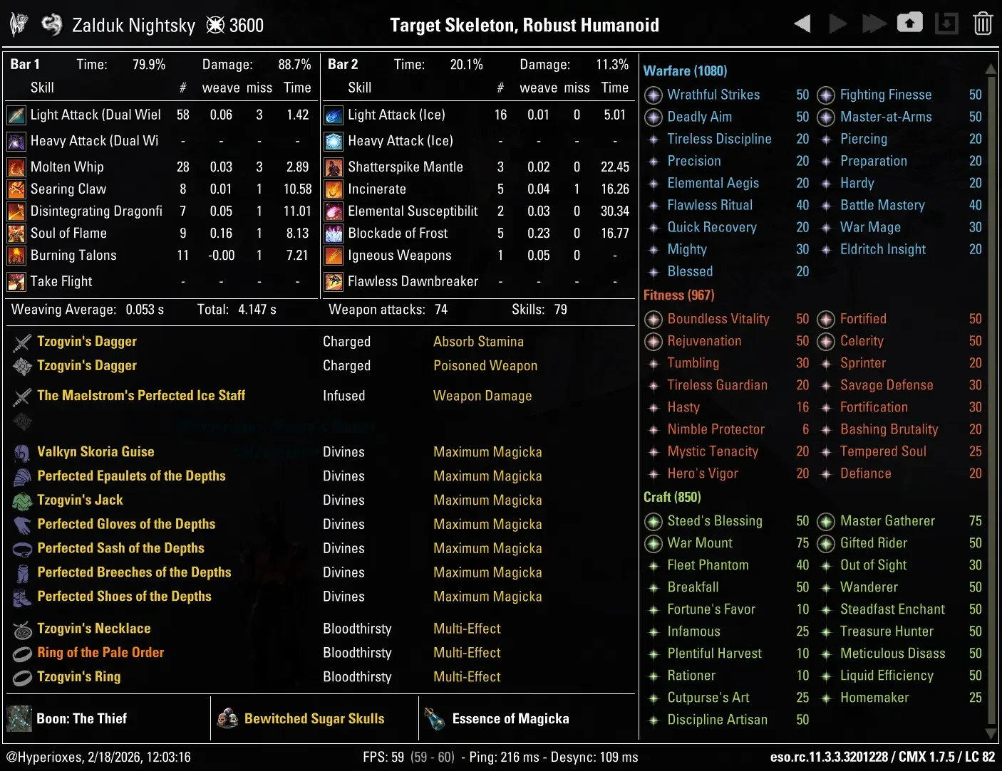 CMX Setup - Sugar Skulls