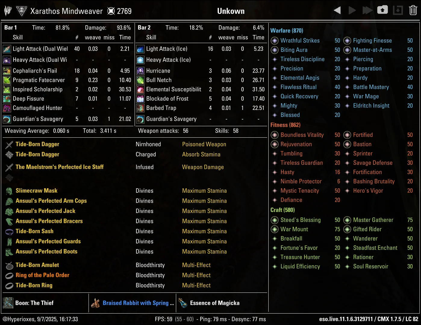 Strongest Subclass Solo CMX Setup - Warden - ESO