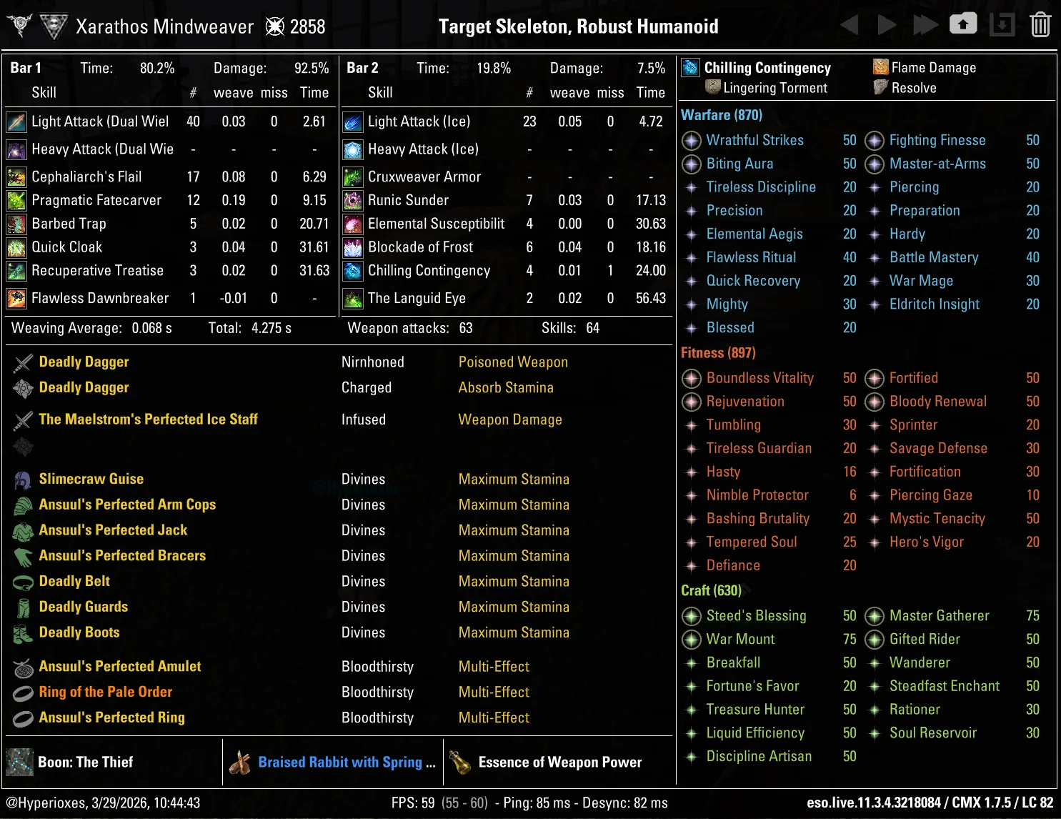 Arcanist Solo CMX Setup - Regular Setup - ESO