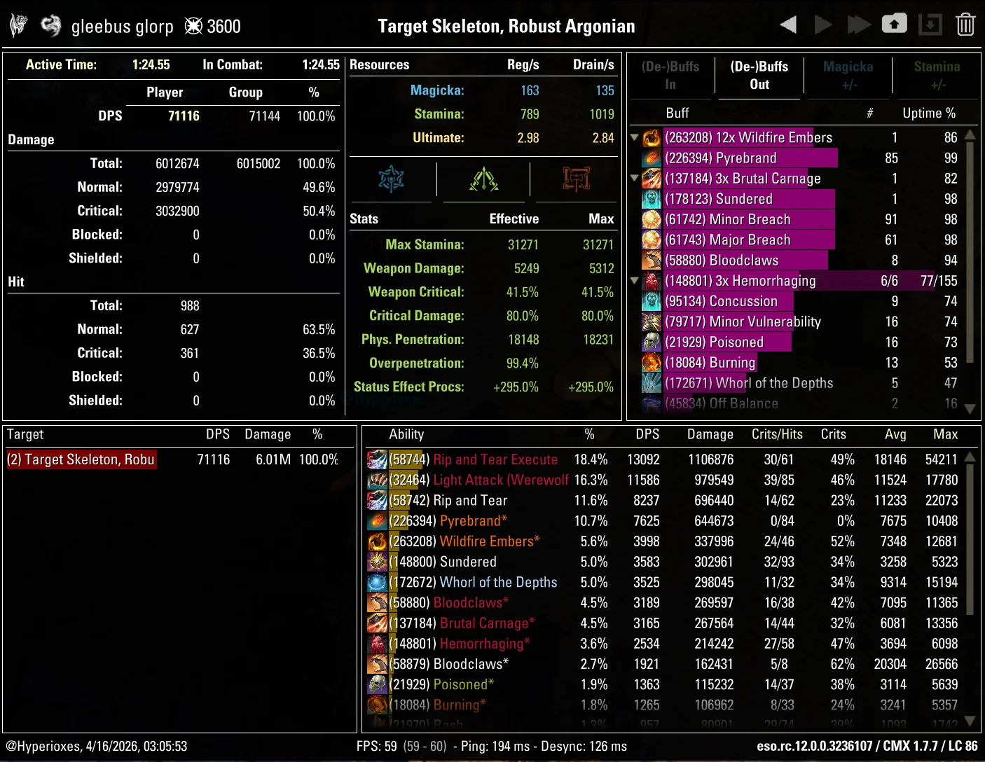 CMX Parse - Dragonknight