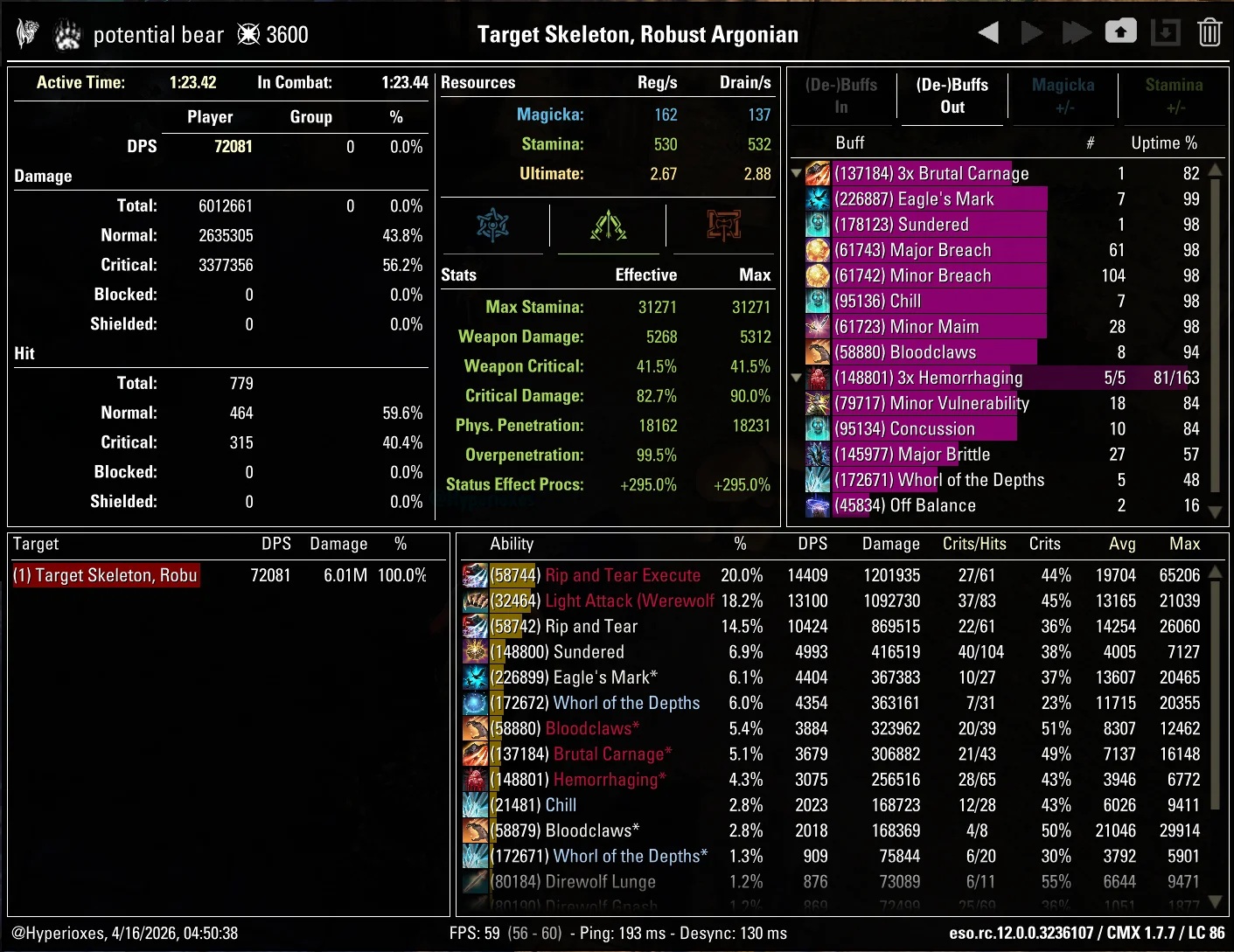 CMX Parse - Warden