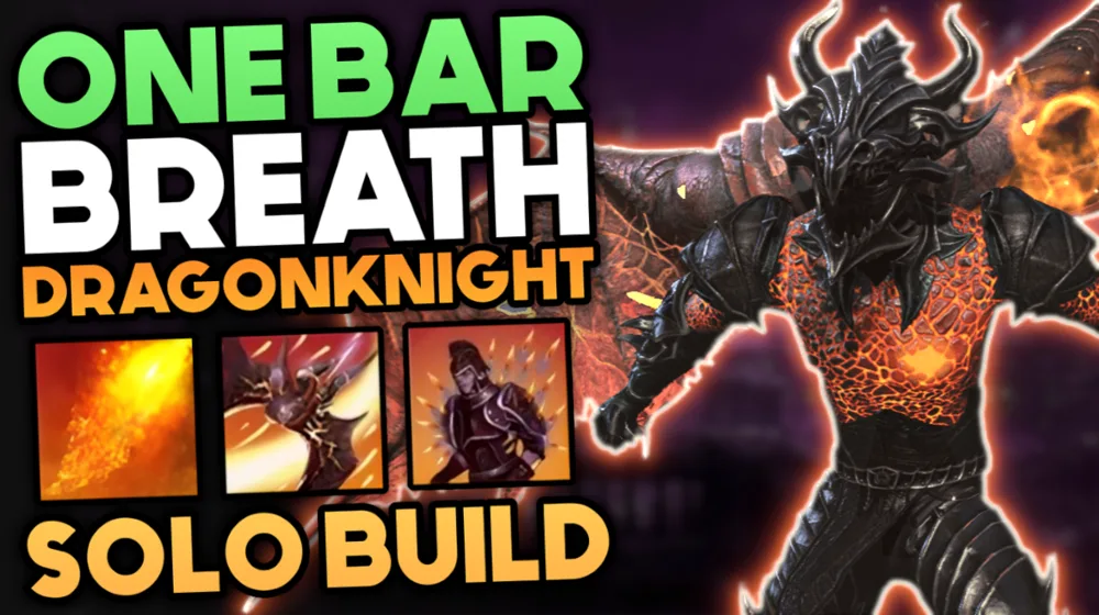 One Bar Breath Dragonknight Solo