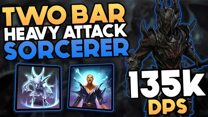 Heavy Attack Sorcerer Subclass DPS