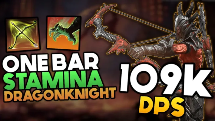 One Bar Stamina Dragonknight DPS