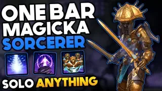 One Bar Magicka Sorcerer Solo Guide and Build