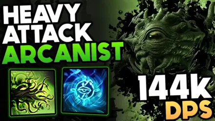 Heavy Attack Arcanist Subclass DPS