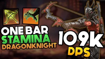 One Bar Stamina Dragonknight DPS
