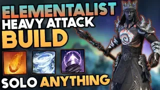 Heavy Attack Elementalist Solo Build