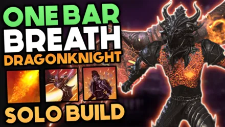 One Bar Breath Dragonknight Solo